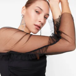 Trendyol Collection Kleid - Schwarz - Bodycon Damen Kleider 313092527 -Deutschland Lady Echt Verkaufs-Shop 3 org zoom 556