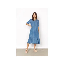 Soyaconcept Kleid - Blau - Basic Damen Bekleidung 741530896 -Deutschland Lady Echt Verkaufs-Shop 3 org zoom 572