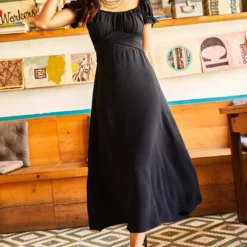 Olalook Kleid - Schwarz - A-Linie Damen Kleider 309297441 -Deutschland Lady Echt Verkaufs-Shop 3 org zoom 583