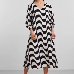 Y.A.S. Kleid - Schwarz - A-Linie Damen Kleider 354993150