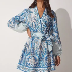 Happiness İstanbul Kleid - Blau - A-Linie Damen Kleider 698366566 -Deutschland Lady Echt Verkaufs-Shop 3 org zoom 592