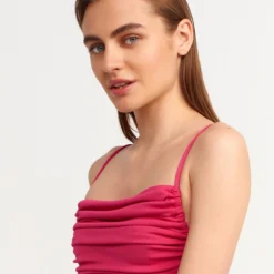 Dilvin Kleid - Rosa - Bodycon Damen Kleider 303736980 -Deutschland Lady Echt Verkaufs-Shop 3 org zoom 6