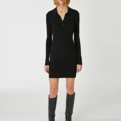 Koton Kleid - Schwarz - Bodycon Damen Kleider 375365756 -Deutschland Lady Echt Verkaufs-Shop 3 org zoom 601