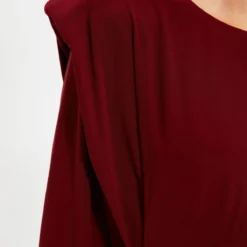 Trendyol Collection Kleid - Bordeaux - Bodycon Damen Kleider 130016156 -Deutschland Lady Echt Verkaufs-Shop 3 org zoom 607