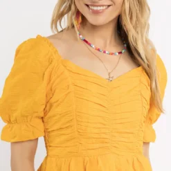 Izia Kleid - Gelb - Basic Damen Bekleidung 698028554 -Deutschland Lady Echt Verkaufs-Shop 3 org zoom 668