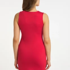 Faina Kleid - Rot - Basic -Deutschland Lady Echt Verkaufs-Shop 3 org zoom 686