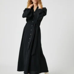 Koton Kleid - Schwarz - Blusenkleid Damen Kleider 377610225 -Deutschland Lady Echt Verkaufs-Shop 3 org zoom 69