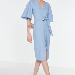 Trendyol Collection Kleid - Dunkelblau - Bodycon Damen Kleider 190135570 -Deutschland Lady Echt Verkaufs-Shop 3 org zoom 707