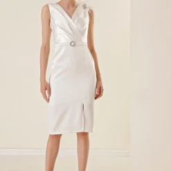 By Saygı Kleid - Ecru - A-Linie Damen Kleider 687869958 -Deutschland Lady Echt Verkaufs-Shop 3 org zoom 710