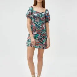 Koton Kleid - Schwarz - A-Linie Damen Kleider 695648043 -Deutschland Lady Echt Verkaufs-Shop 3 org zoom 713