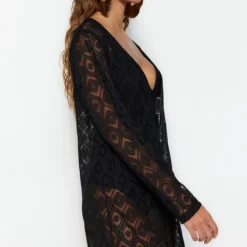 Trendyol Collection Kleid - Schwarz - Bodycon Damen Kleider 388673759 -Deutschland Lady Echt Verkaufs-Shop 3 org zoom 720