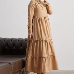 InStyle Kleid - Beige - A-Linie Damen Kleider 272049010 -Deutschland Lady Echt Verkaufs-Shop 3 org zoom 722