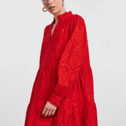 Y.A.S. Kleid - Rot - Smock-Kleid Damen Kleider 669839812 -Deutschland Lady Echt Verkaufs-Shop 3 org zoom 73