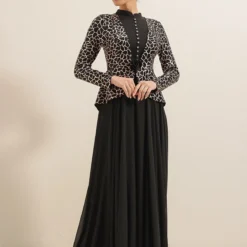 By Saygı Kleid - Schwarz - A-Linie Damen Kleider 235383362 -Deutschland Lady Echt Verkaufs-Shop 3 org zoom 739