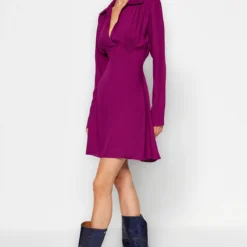 Trendyol Collection Kleid - Lila - A-Linie Damen Kleider 739205311 -Deutschland Lady Echt Verkaufs-Shop 3 org zoom 746