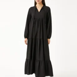 Koton Kleid - Schwarz - A-Linie Damen Kleider 377610163 -Deutschland Lady Echt Verkaufs-Shop 3 org zoom 767