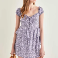 Vitrin Kleid - Lila - Smock-Kleid Damen Kleider 106931954 -Deutschland Lady Echt Verkaufs-Shop 3 org zoom 773