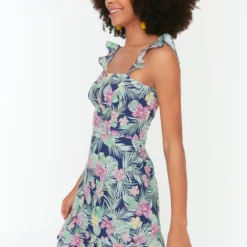 Trendyol Collection Kleid - Dunkelblau - A-Linie Damen Kleider 204526738 -Deutschland Lady Echt Verkaufs-Shop 3 org zoom 78