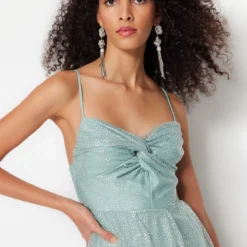 Trendyol Collection Kleid - Grün - Skater Damen Kleider 450546567 -Deutschland Lady Echt Verkaufs-Shop 3 org zoom 788