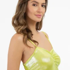 Faina Kleid - Gelb - Basic Damen Kleider 692439701 -Deutschland Lady Echt Verkaufs-Shop 3 org zoom 799