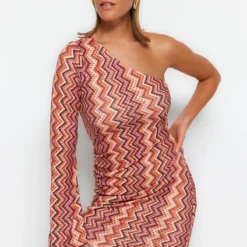 Trendyol Collection Kleid - Braun - Bodycon Damen Kleider 470814145 -Deutschland Lady Echt Verkaufs-Shop 3 org zoom 812