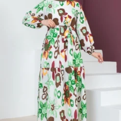 Benguen Kleid - Braun - A-Linie Damen Kleider 743167702 -Deutschland Lady Echt Verkaufs-Shop 3 org zoom 859