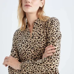 Defacto Kleid - Beige - A-Linie -Deutschland Lady Echt Verkaufs-Shop 3 org zoom 891