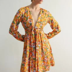 Trendyol Collection Kleid - Orange - Skater Damen Kleider 464929249 -Deutschland Lady Echt Verkaufs-Shop 3 org zoom 894