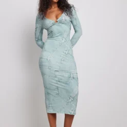 NA-KD Kleid - Grau - Basic Damen Kleider 729433649 -Deutschland Lady Echt Verkaufs-Shop 3 org zoom 896