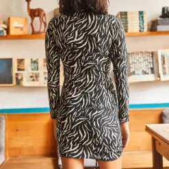 Olalook Kleid - Schwarz - A-Linie Damen Kleider 444699631 -Deutschland Lady Echt Verkaufs-Shop 3 org zoom 909