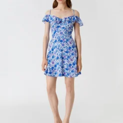 Koton Kleid - Blau - Basic Damen Kleider 312025088 -Deutschland Lady Echt Verkaufs-Shop 3 org zoom 920