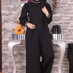 Modamihram Kleid - Schwarz - A-Linie Bekleidung Bekleidung 749414566 -Deutschland Lady Echt Verkaufs-Shop 3 org zoom 938