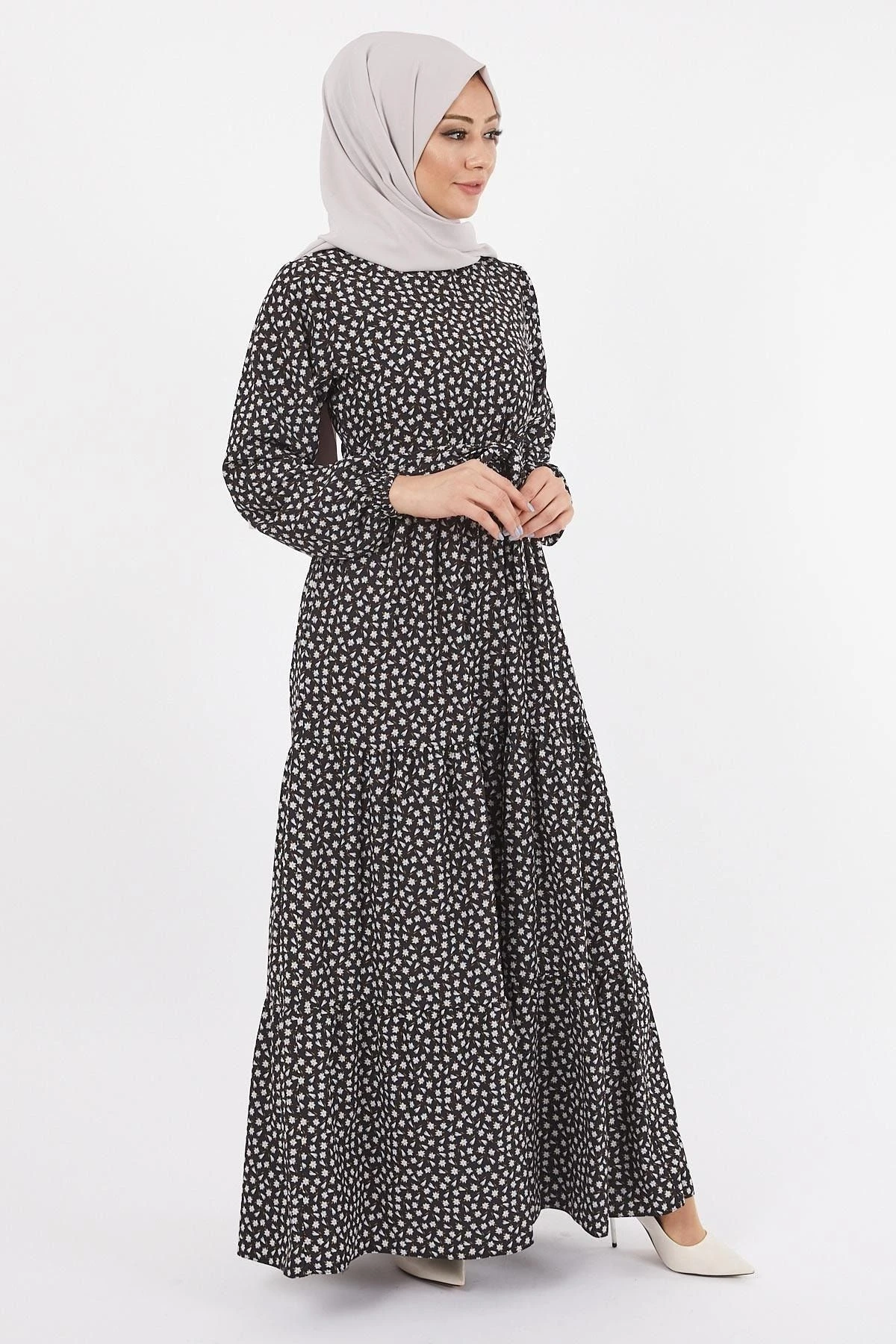 Modamihram Kleid - Weiß - A-Linie Bekleidung Bekleidung 681216182 5 Modamihram Kleid - Weiß - A-Linie Bekleidung Bekleidung 681216182 – Bild 3