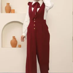 Modamihram Kleid - Bordeaux - A-Linie Bekleidung Bekleidung 678530591 -Deutschland Lady Echt Verkaufs-Shop 3 org zoom 952