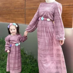 Modamihram Kleid - Rosa - A-Linie Bekleidung Bekleidung 342005038 -Deutschland Lady Echt Verkaufs-Shop 3 org zoom 958