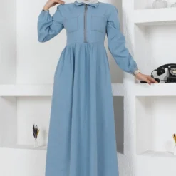 Modamihram Kleid - Dunkelblau - A-Linie Bekleidung Bekleidung 696688942 -Deutschland Lady Echt Verkaufs-Shop 3 org zoom 959