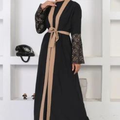 Modamihram Kleid - Braun - A-Linie Bekleidung Bekleidung 678333905 -Deutschland Lady Echt Verkaufs-Shop 3 org zoom 963