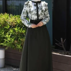 Modamihram Kleid - Khaki - A-Linie Bekleidung Bekleidung 315922640 -Deutschland Lady Echt Verkaufs-Shop 3 org zoom 974