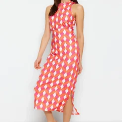 Trendyol Collection Kleid - Rot - Bodycon Damen Kleider 636067631 -Deutschland Lady Echt Verkaufs-Shop 4 org zoom 116