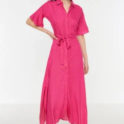 Trendyol Collection Kleid - Rosa - Blusenkleid Damen Kleider 192850166 -Deutschland Lady Echt Verkaufs-Shop 4 org zoom 123