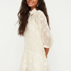 Trendyol Collection Kleid - Beige - Blusenkleid Damen Kleider 188233565 7 Trendyol Collection Kleid - Beige - Blusenkleid Damen Kleider 188233565 -Deutschland Lady Echt Verkaufs-Shop 4 org zoom 141