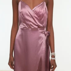 Trendyol Collection Kleid - Lila - Wickelschnitt -Deutschland Lady Echt Verkaufs-Shop 4 org zoom 143