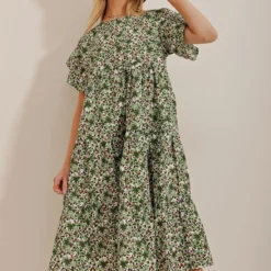 Trend Alaçatı Stili Kleid - Khaki - A-Linie Damen Kleider 704795682 -Deutschland Lady Echt Verkaufs-Shop 4 org zoom 144