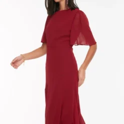 Trendyol Collection Kleid - Bordeaux - A-Linie Damen Kleider 76083133 -Deutschland Lady Echt Verkaufs-Shop 4 org zoom 151