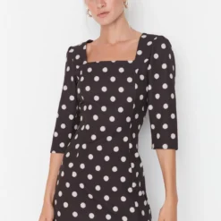 Trendyol Collection Kleid - Schwarz - A-Linie Damen Kleider 299666358 -Deutschland Lady Echt Verkaufs-Shop 4 org zoom 181