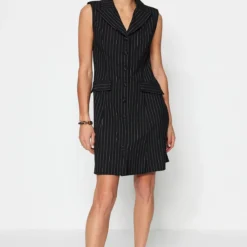 Trendyol Collection Kleid - Schwarz - Blazerkleid Damen Kleider 364212502 -Deutschland Lady Echt Verkaufs-Shop 4 org zoom 192