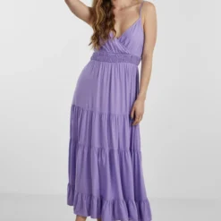 Y.A.S. Kleid - Lila - Smock-Kleid Damen Kleider 669845687 -Deutschland Lady Echt Verkaufs-Shop 4 org zoom 201