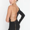 Trendyol Collection Kleid - Schwarz - Bodycon Damen Kleider 304696676