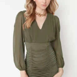 Koton Kleid - Orange - A-Linie Kinder Kleider 727785275 -Deutschland Lady Echt Verkaufs-Shop 4 org zoom 22