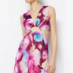 Trendyol Collection Kleid - Rosa - A-Linie Damen Kleider 381763110 -Deutschland Lady Echt Verkaufs-Shop 4 org zoom 226